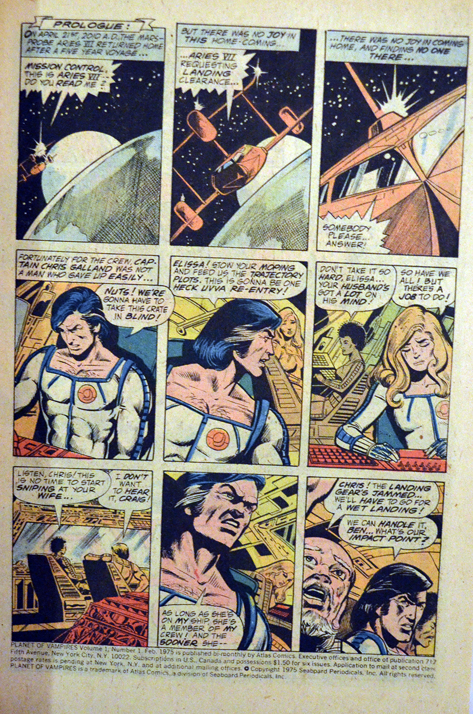 Planet of Vampires 1 (Neal Adams cover) - imagine 2