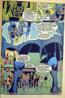 Neal Adams benzi desenate comics Batman