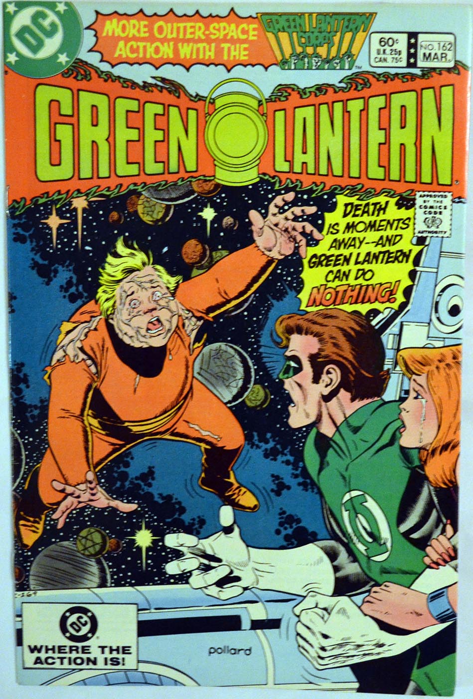 Green Lantern benzi desenate vechi