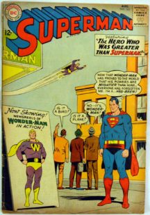 Superman Wonder-Man benzi comics