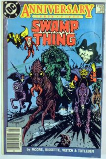 Justice League Dark, swamp thing, alan moore benzi desenate vechi dc comics