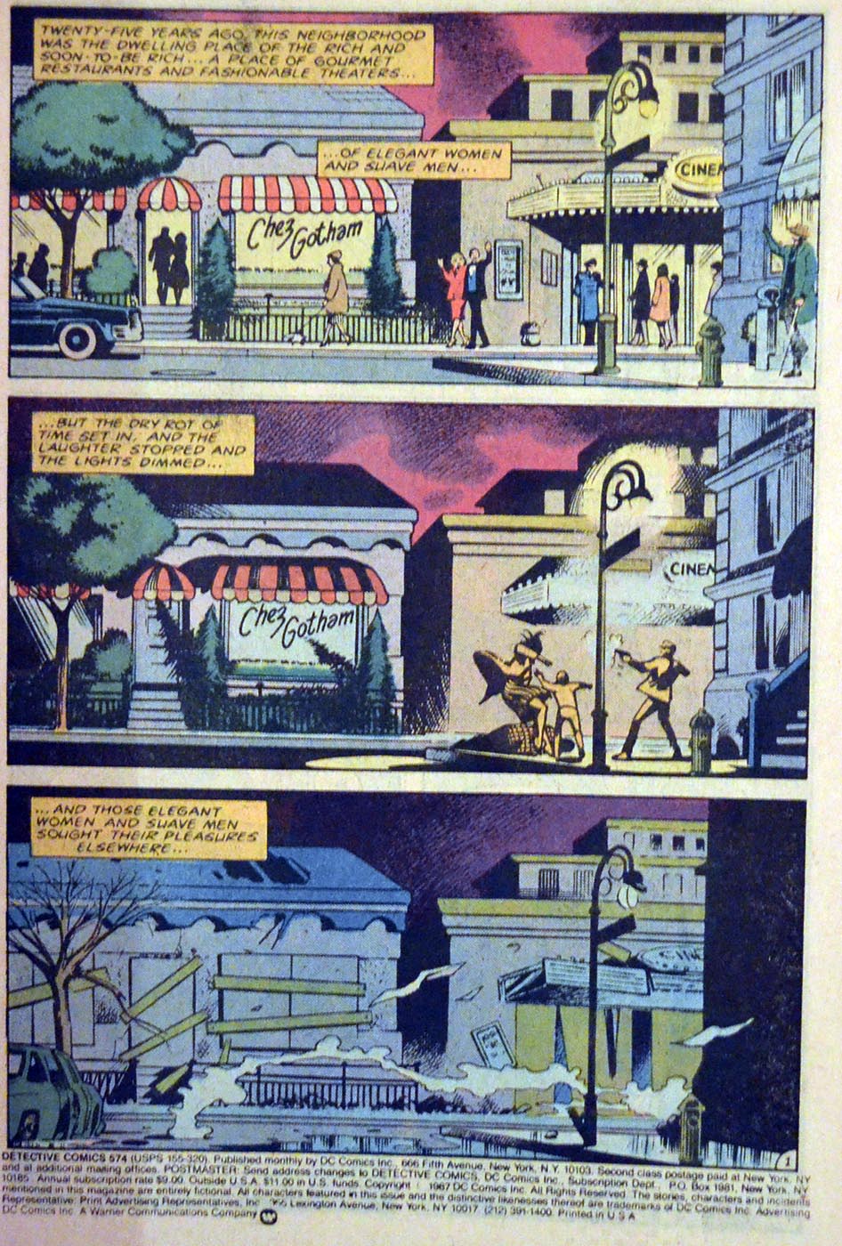 Detective Comics 574 (Originea repovestita!) - imagine 2