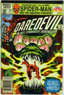 Daredevil origine benzi desenate Marvel vintage