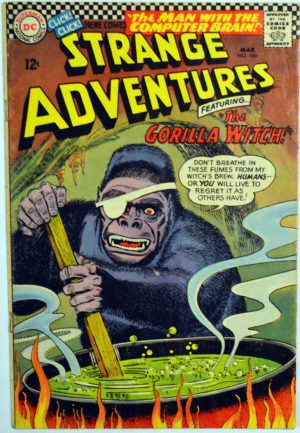 DC Strange Adentures benzi desenate vintage de vanzare