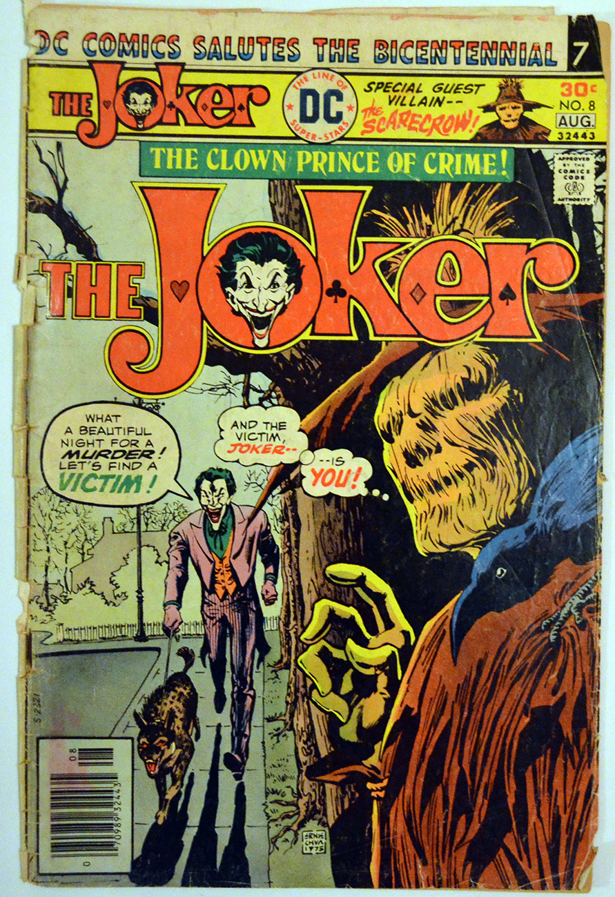 Joker vs Scarecrow comic benzi desenate