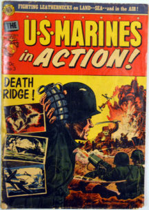 US Marines Action benzi desenate razboi world war precode