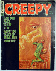 Creepy comic banda desenata horror magazine