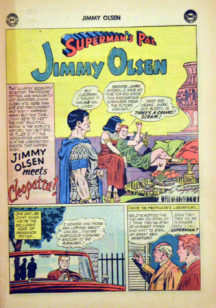 Jimmy Olsen Darkseid Cleopatra benzi desenate vechi