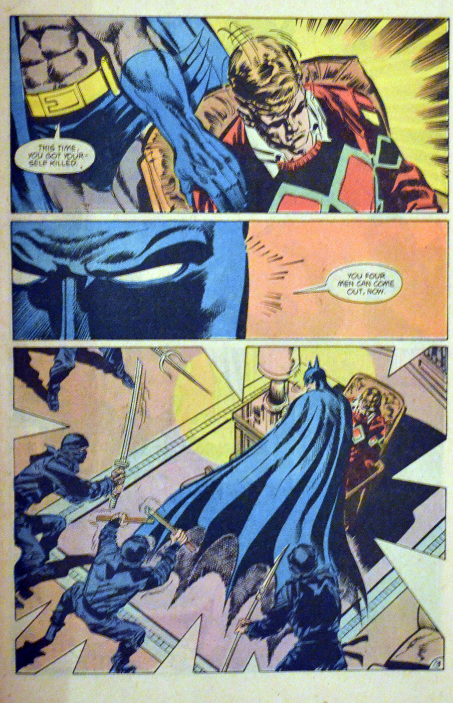 Batman League of Assassins benzi desenate comics