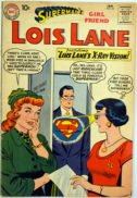 Lois Lane Lana Lang benzi desenate comics silver age