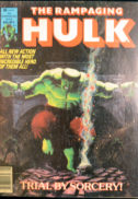 Rampaging Hulk revista banda desenata comic marvel