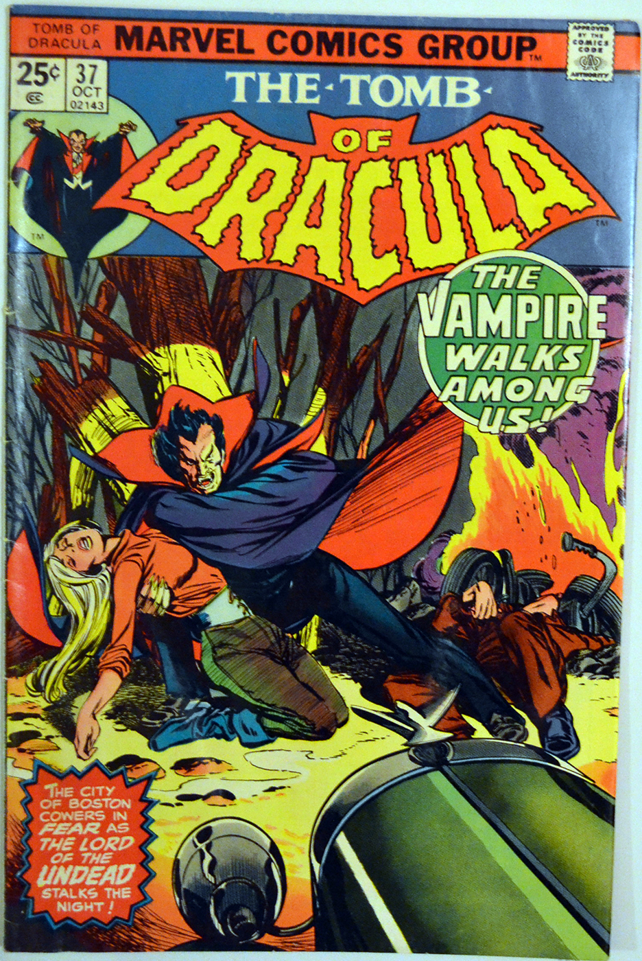 Tomb of Dracula marvel benzi desenate vechi