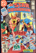 All Star Squadron Hawkman, Atom, Plastic Man