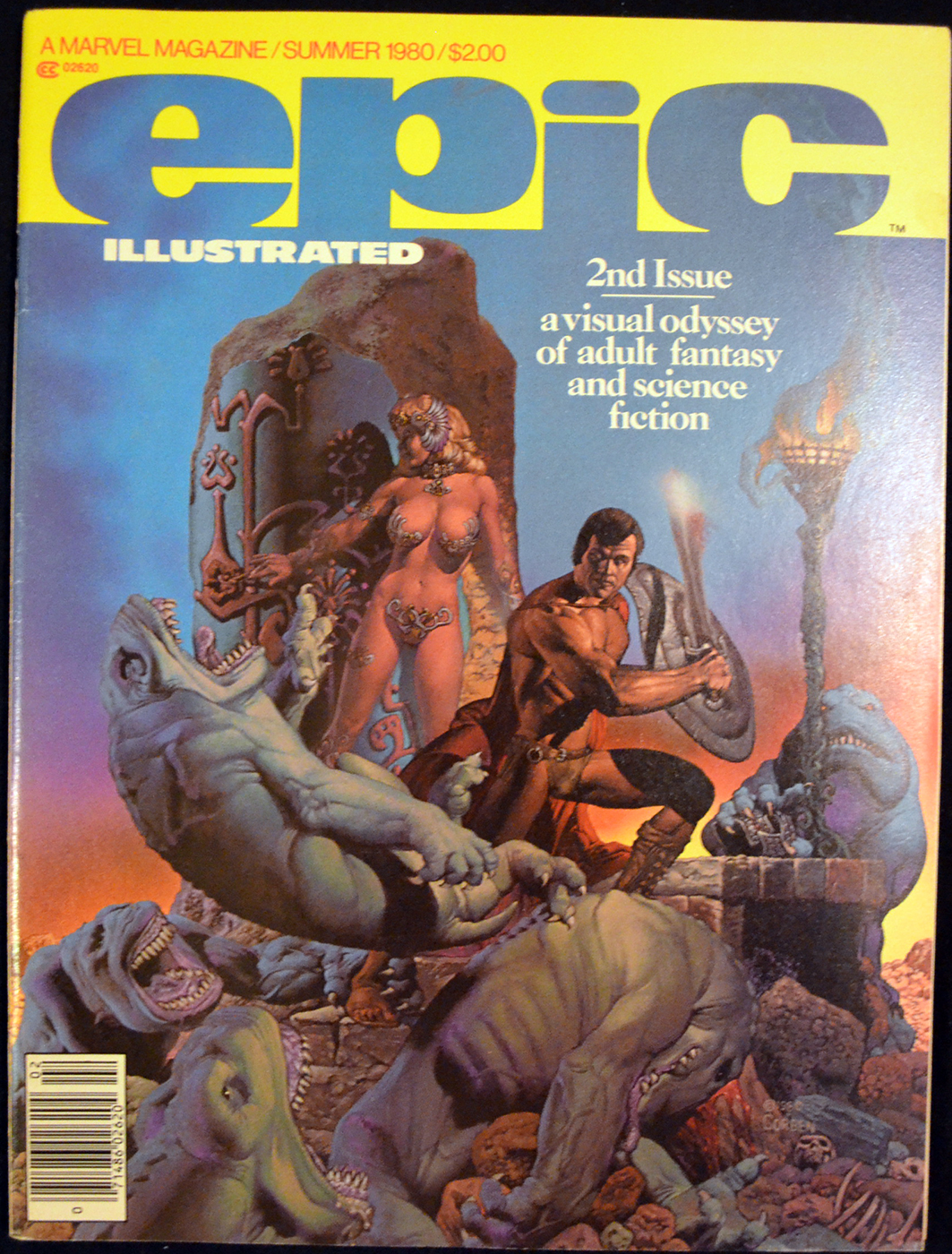 Epic Illustrated benzi adulti reviste marvel