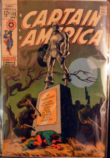 Jim Steranko Captain America cover benzi desenate vechi marvel