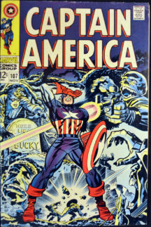 Captain America Bucky barnes moarte benzi desenate vechi marvel