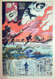 Jim Steranko Captain America cover benzi desenate vechi marvel