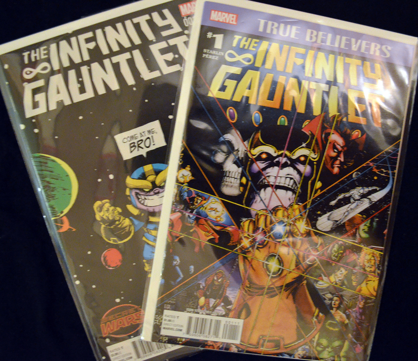 Infinity Gauntlet Thanos benzi desenate comics