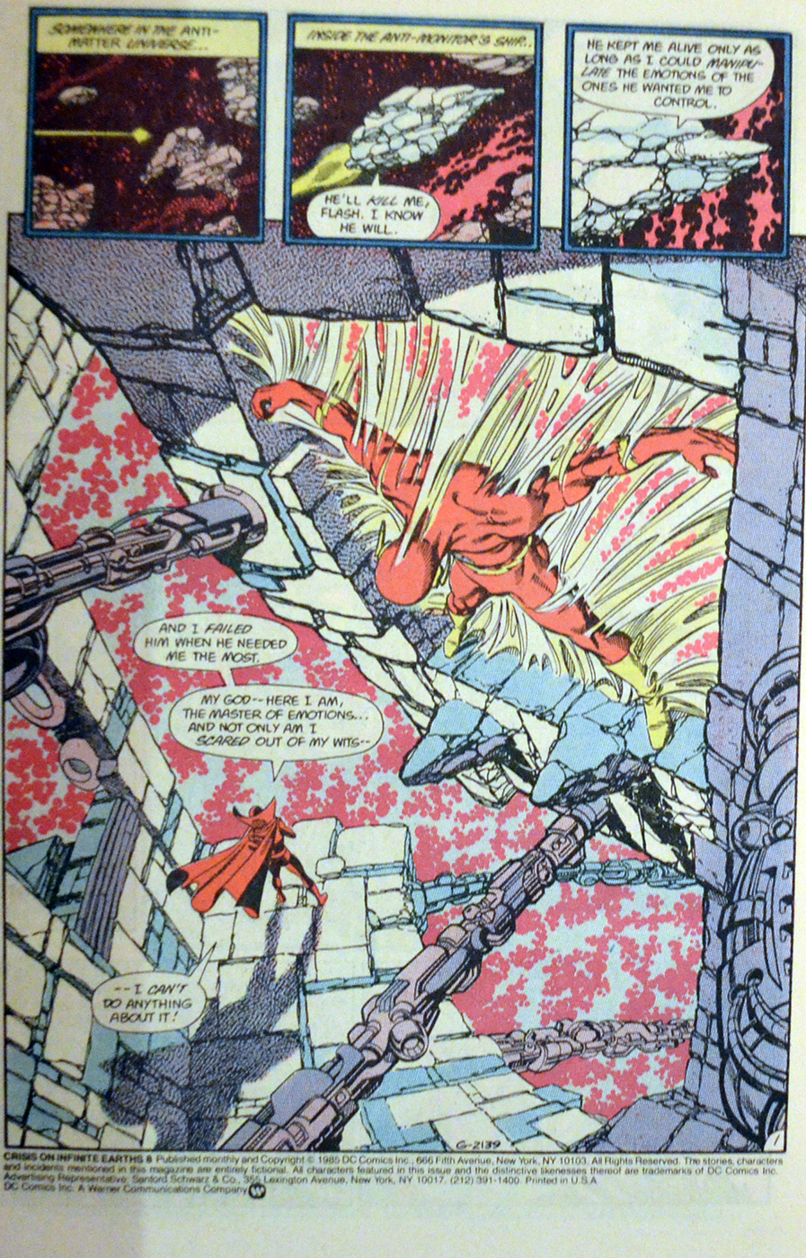 Crisis on Infinite Earths 8 (Moartea Barry Allen, Flash!) - imagine 2