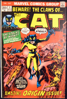 The Claws of Cat Marvel origine benzi desenate Bucuresti