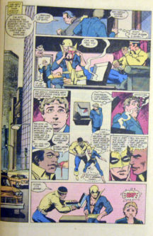 Daredevil Power Fist benzi desenate Marvel