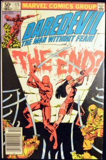 Daredevil Elektra benzi desenate vechi