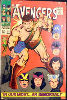 Hercules Avengers benzi desenate silver age