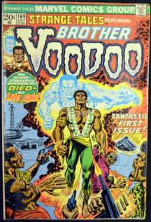 Brother Voodoo prima aparitie Marvel comics