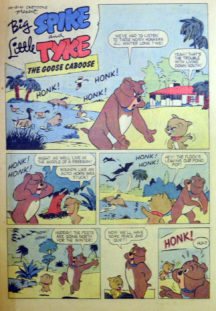 Spike Tike benzi desenate Hannah Barbera Tom si Jerry Comics