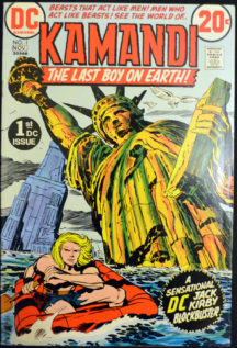 Kamandi Last Boy Earth comic DC vechi