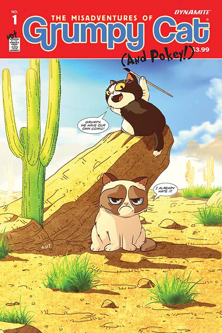 Grumpy Cat benzi desenate noi comics 1