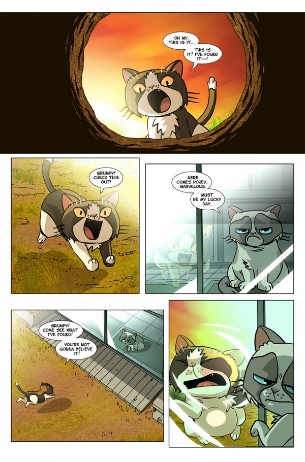 Grumpy Cat 2 banda desenata comic