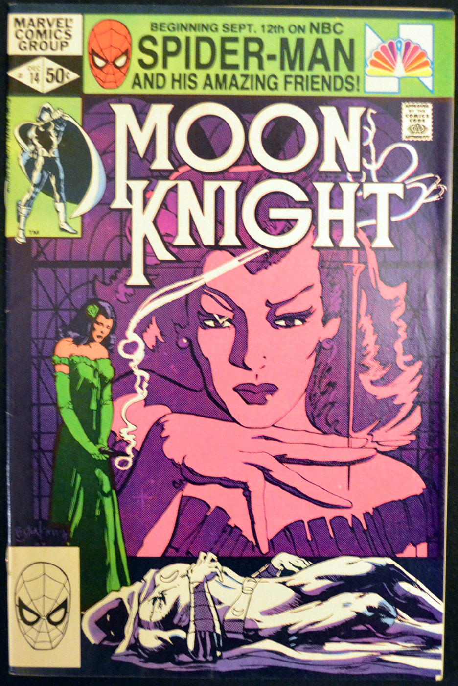 Stained Glass Scarlet Moon Knight prima aparitie