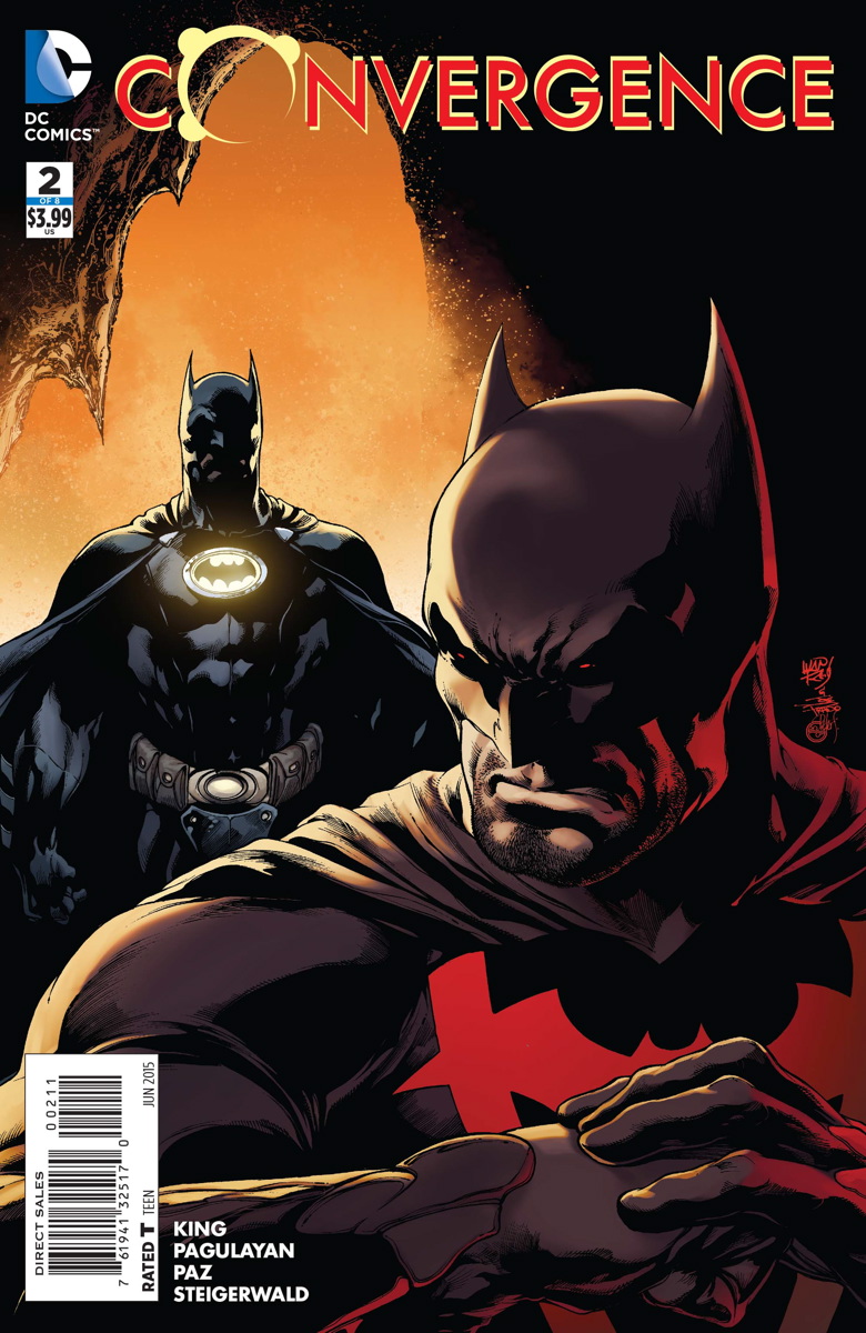 DC Comics Convergence superman batman atom benzi desenate