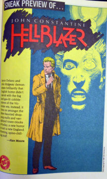 Swamp thing hellblazer john constantine