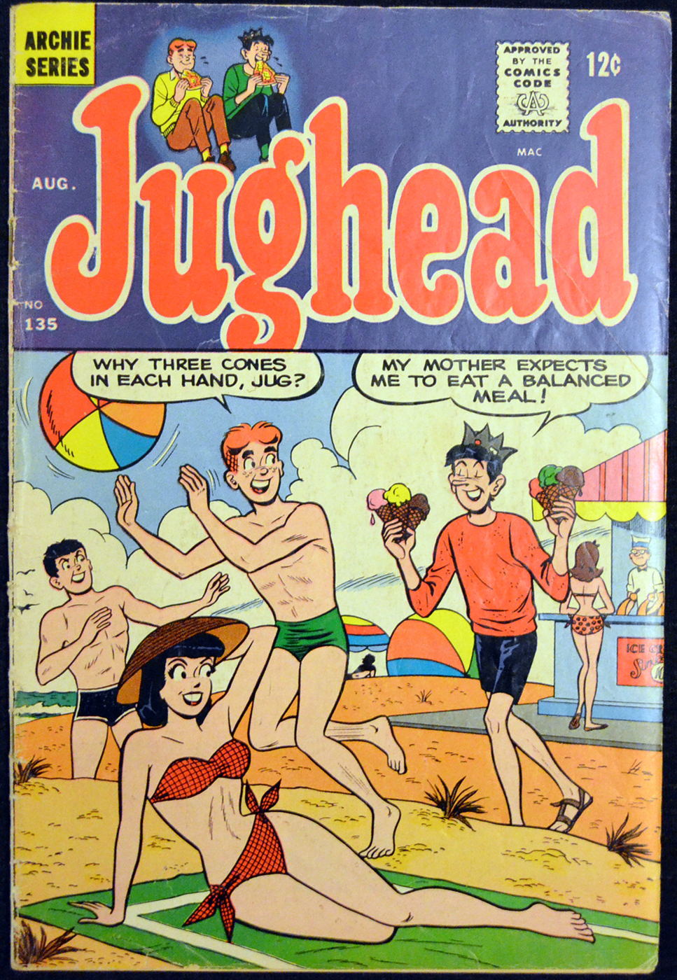 Jughead Archie benzi desenate comics vechi silver age
