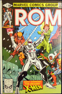 ROM X-men benzi desenate vechi comics