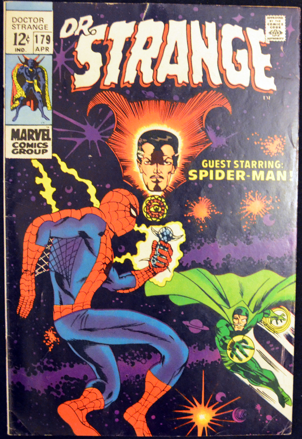 Dr Strange Spider-Man benzi desenate vechi Romania