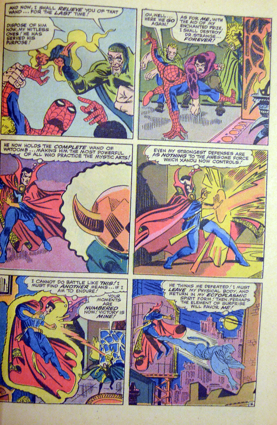 Dr Strange Spider-Man benzi desenate vechi Romania