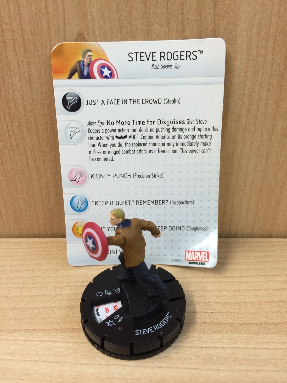 Figurine Heroclix Captain America statuete