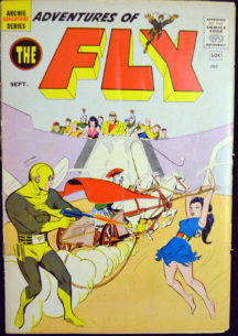 Adventures fly shield comics Archie