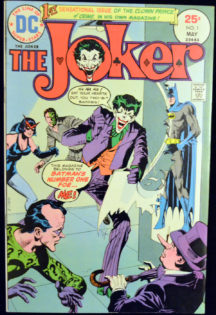 Joker Two Face benzi desenate vechi DC Comics