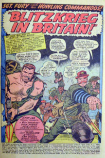 Sgt Fury benzi desenate vechi