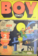 Boy Comics razboiul mondial supereroi gold age benzi desenate