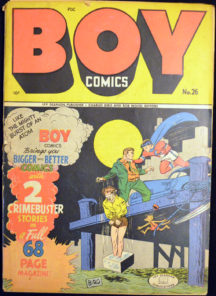 Boy Comics razboiul mondial supereroi gold age benzi desenate