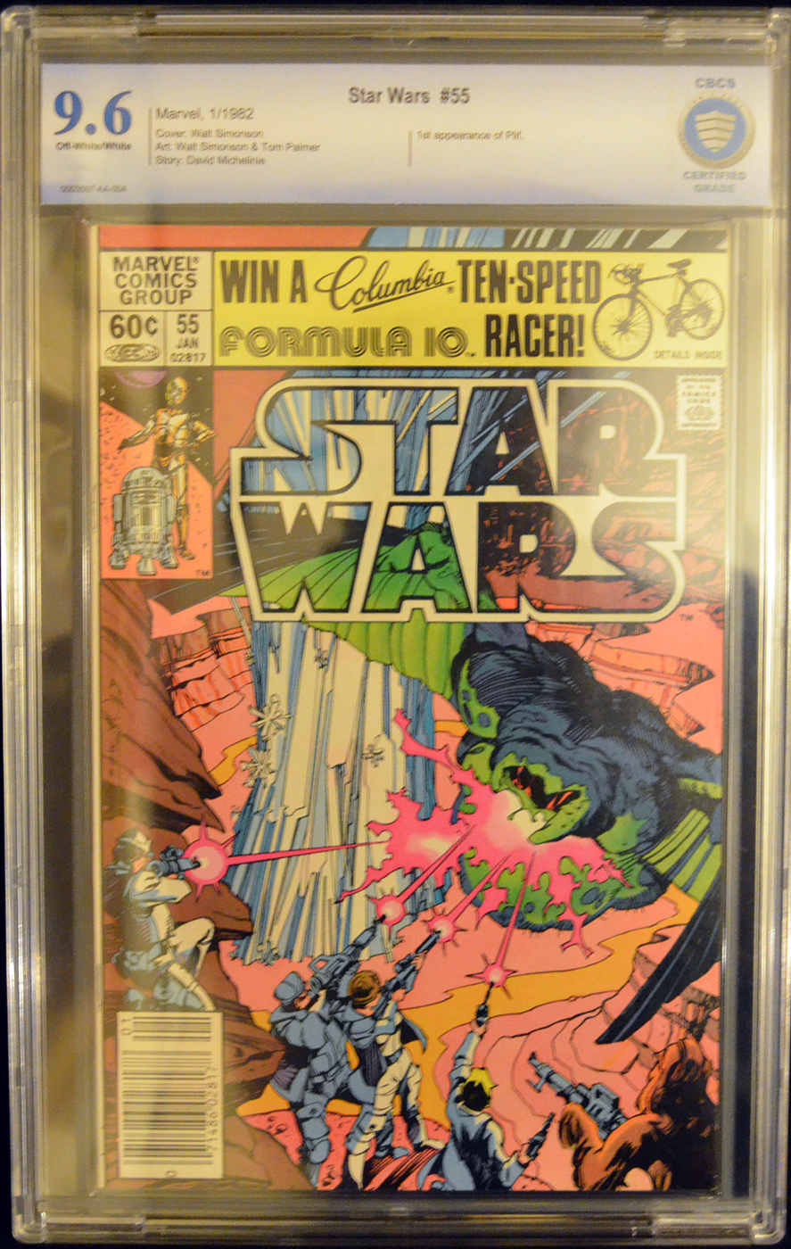 Star Wars Leia Organa CBCS CGC banda desenata comic