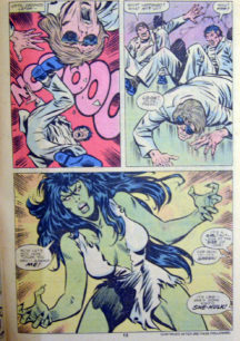 She hulk aparitie benzi desenate marvel vechi