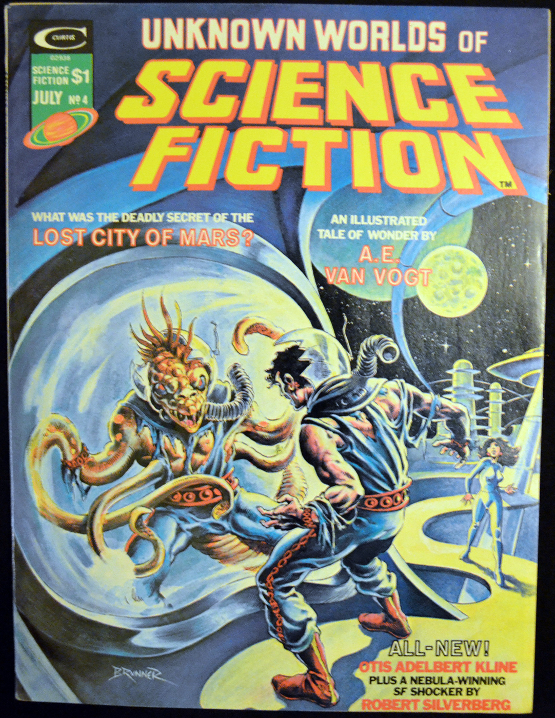 Curtis SF revista magazine benzi desenate science fiction