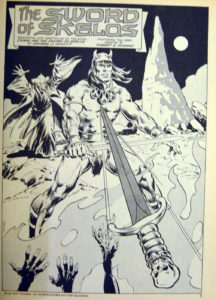 Savage sword of Conan benzi desenate vechi marvel