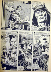 Savage sword of Conan benzi desenate vechi marvel